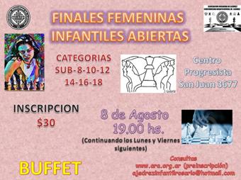 Finales Femeninas Infantojuveniles