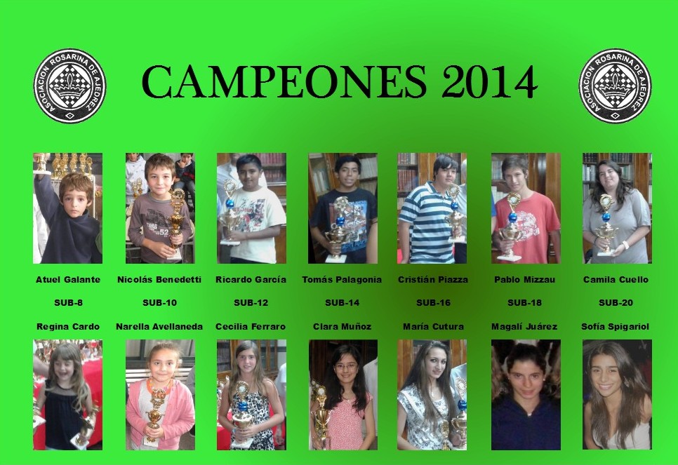 Galera de campeones 2014