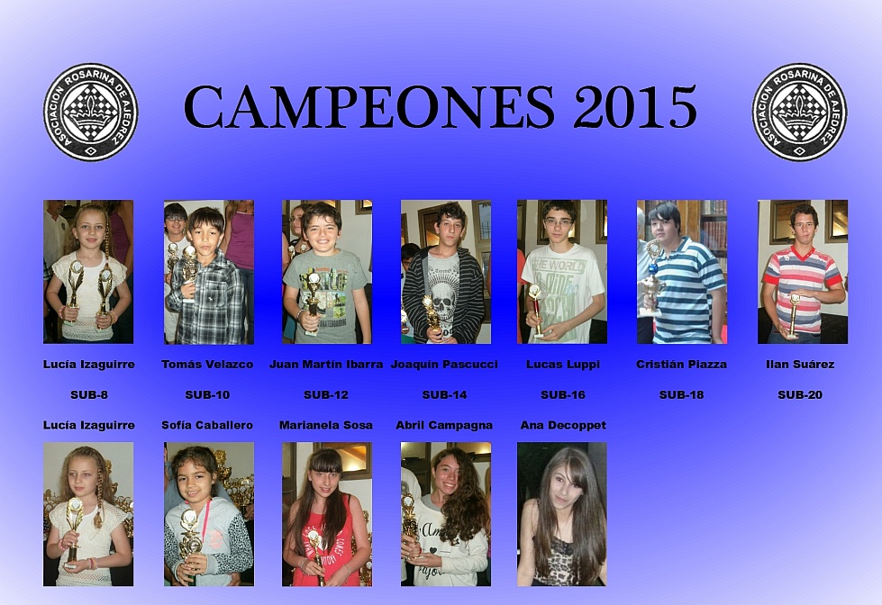 Galera de campeones 2015