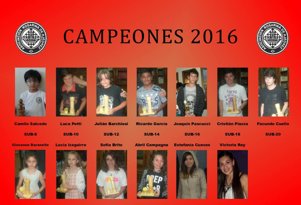 Galera de campeones 2016