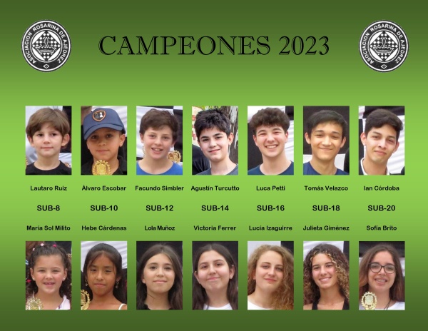 Galería de campeones 2023
