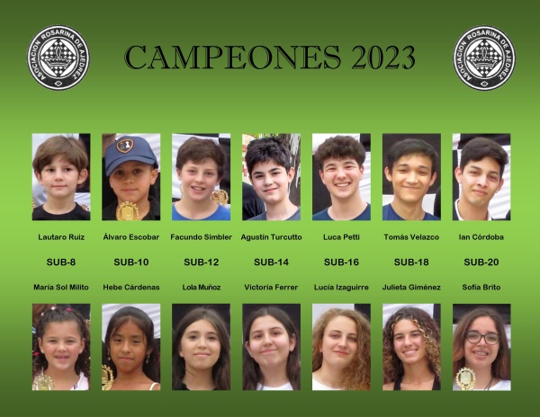 Galera de campeones 2023