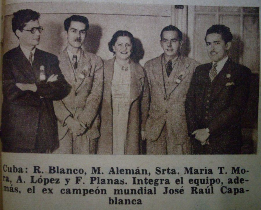 Cuba: Rafael Blanco, Miguel Alemn, Mara Teresa Mora, Alberto Lpez, Francisco Planas