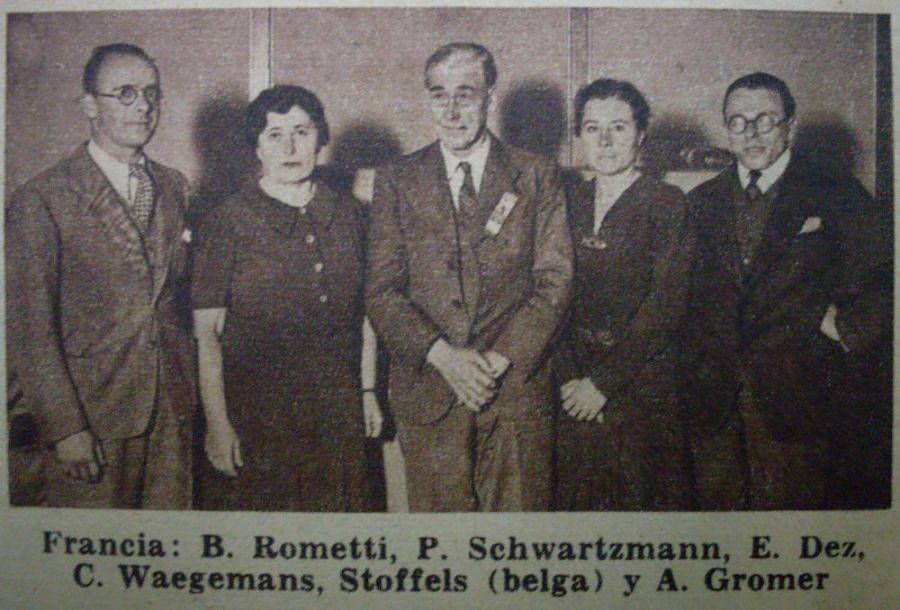 Francia: Barbato Rometti, Paulette Schwartzmann, Edmond Dez, Marianne Stoffels, Aristide Gromer