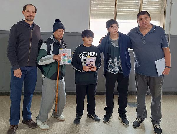 Christian S�nchez, Gabriel Lacunza, Benicio Anselmo, Thiago Quinteros, David Alegre